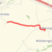3.68 km Run in Boutersem on 12-mrt.-2012 20:36