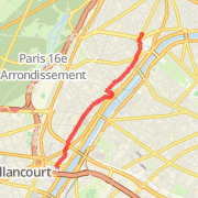 4,36 kilomètre Walk on mars 12, 2012 at 10:12 soir
