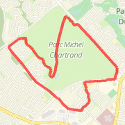 Longueuil regional park short run