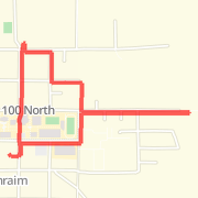 A run mapped on 03/12/2012