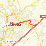 4.66 km General Road Cycling in Indaiatuba on 13/03/2012 07:21