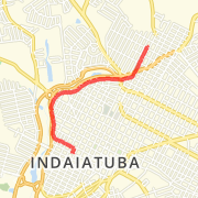 3.03 km General Road Cycling in Indaiatuba on 13/03/2012 08:39