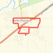 6.89 mile Bike Ride in Belle Plaine on Mar 13, 2012 at 09:45 am