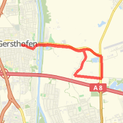 8,36 Kilometer Run on Mär. 13, 2012 at 05:12 PM