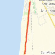 1.53 mi Run in San Vincenzo on 13/mar/2012 18:35