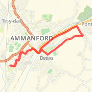 A 2.99 mile Run in Ammanford on Mar 13, 2012 at 05:45 pm