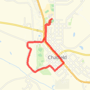 2.92 mi Run in Chatfield on Mar 13, 2012 3:36 PM