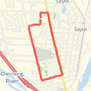 3.04 mile Run in Sayre on Mar 13, 2012 at 04:17 pm