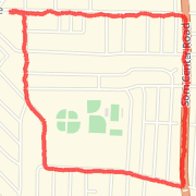 2.75 mi Run in Eastlake on Mar 13, 2012 6:28 PM