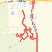 6.43 mi Run in Land O\' Lakes on Mar 13, 2012 6:36 PM