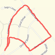1.15 mi Run in Yorkville on Mar 13, 2012 6:10 PM