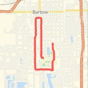 3.10 mile Run in Bartow on Mar 13, 2012 at 07:02 pm