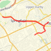9.36 mile Run in Clifton Heights on Mar 13, 2012 at 07:08 pm