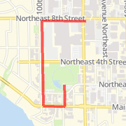 one-mile warmup to downtown bellevue park