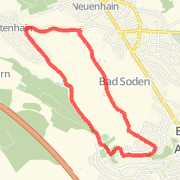 5.18 km Run in Bad Soden am Taunus on 14.03.2012 07:59