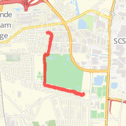 3,89 Kilometer Run on Mär. 14, 2012 at 09:23 am