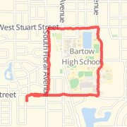 2.19 mi Run in Bartow on Mar 14, 2012 6:04 AM