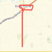 12.82 mile Bike Ride in Belle Plaine on Mar 14, 2012 at 08:56 am