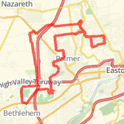 A ride mapped on 03/14/2012