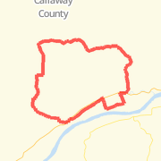 A ride mapped on 03/14/2012