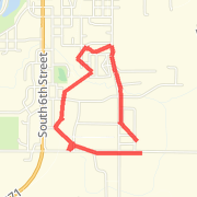 2.74 mi Run in Brainerd on Mar 14, 2012 11:49
