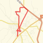 6.46 mi Run in McKenzie on Mar 14, 2012 12:07 PM