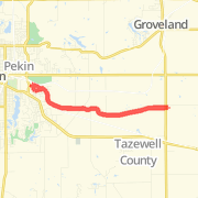 10.40 mi General Road Cycling in Pekin on Mar 14, 2012 1:21 PM