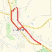 3.13 mi Run in Chatfield on Mar 14, 2012 3:38 PM