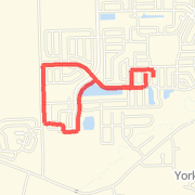 3.00 mi Run in Montgomery on Mar 14, 2012 3:46 PM
