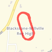 3.42 mile Run/Jog in Blackstone on Mar 14, 2012 at 05:56 pm