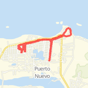 4.81 mi Run in Vega Baja on Mar 14, 2012 7:22 PM