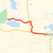 5.25 mi Run in Aurora on Mar 14, 2012 6:34 PM