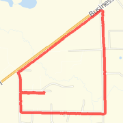4.58 mi Run in Brainerd on Mar 14, 2012 6:46 PM