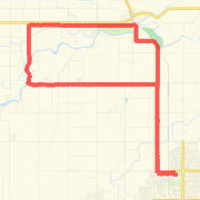 20.45 mi General Road Cycling in Hanford on Mar 14, 2012 6:27 PM