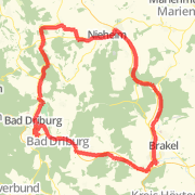 47.11 km General Road Cycling in Bad Driburg on 15.03.2012 17:55