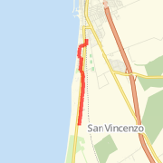 1.80 mi Run in San Vincenzo on 15/mar/2012 18:03