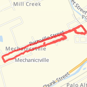 3.06 mi Run in Pottsville on Mar 15, 2012 3:32 PM