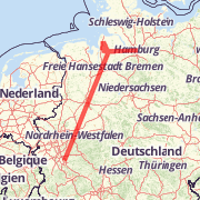 Curly's way through Germany