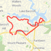 4.09 mi Run in Annandale on Mar 15, 2012 3:57 PM