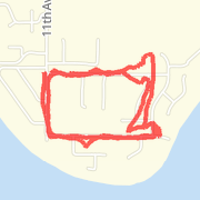 3.01 mile Run/Jog in Fox Island on Mar 15, 2012 at 01:59 pm