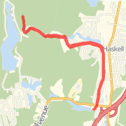 4.39 mi Run in Wanaque on Mar 15, 2012 6:09 PM