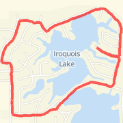 2.95 mile Run in Loda on Mar 15, 2012 at 06:01 pm