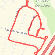 1.83 mi Run in Richmond on Mar 15, 2012 7:45 PM
