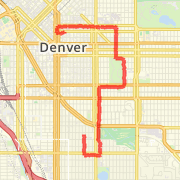5.08 mile Run/Jog in Denver on Mar 15, 2012 at 07:06 pm