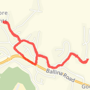 7.44 km Run in Goonellabah on 16/03/2012 3:41 PM