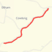 4.55 mi Run in McLeans Ridges on 16/03/2012 5:04 PM