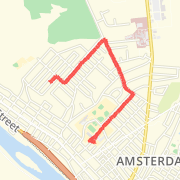 1.96 mi General Road Cycling in Amsterdam on Mar 16, 2012 7:10 AM