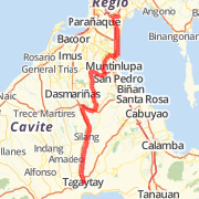A ride mapped on 03/16/2012