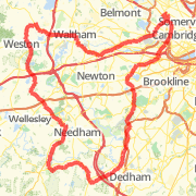 A ride mapped on 03/16/2012