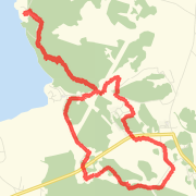 8.51 mi Mountain Bike in Sigtuna on 16 mar 2012 15:09